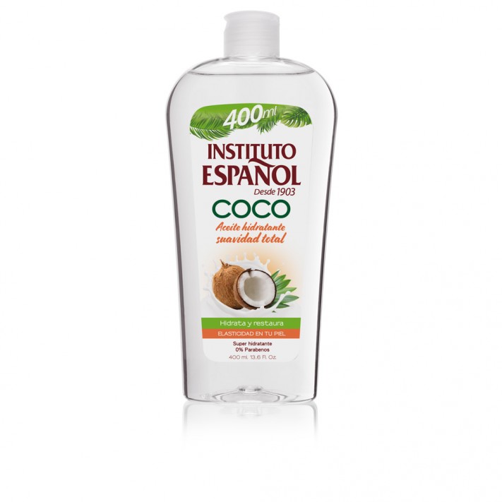  INSTITUTO ESPANOL COCO Nawilżający olejek do ciała, 400 ml